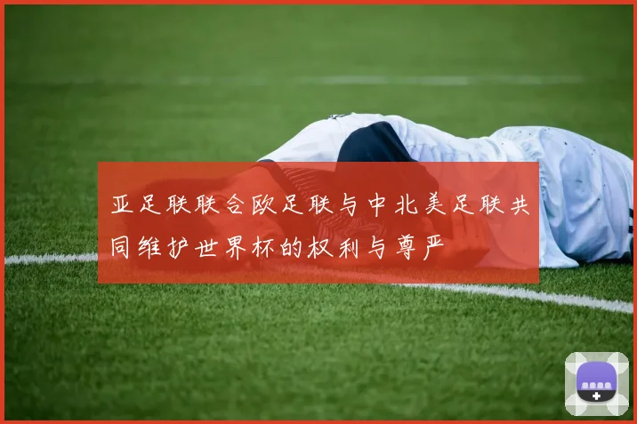 亚足联联合欧足联与中北美足联共同维护世界杯的权利与尊严